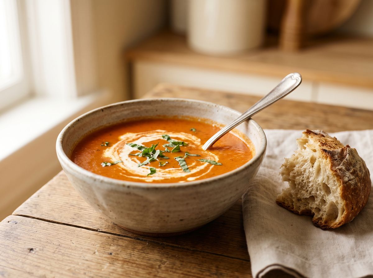 Creamy Tomato Basil Soup