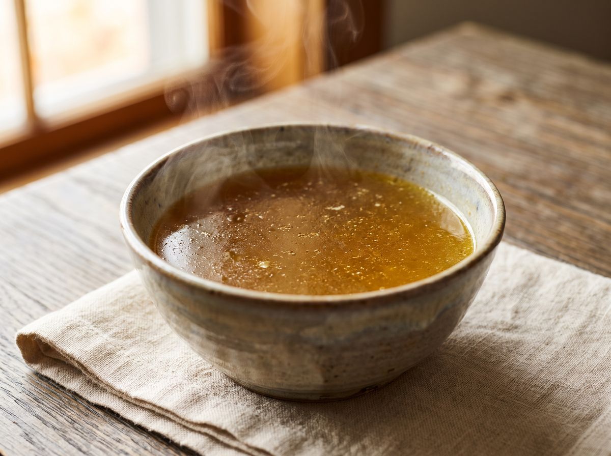 Ginger Garlic Chicken Bone Broth
