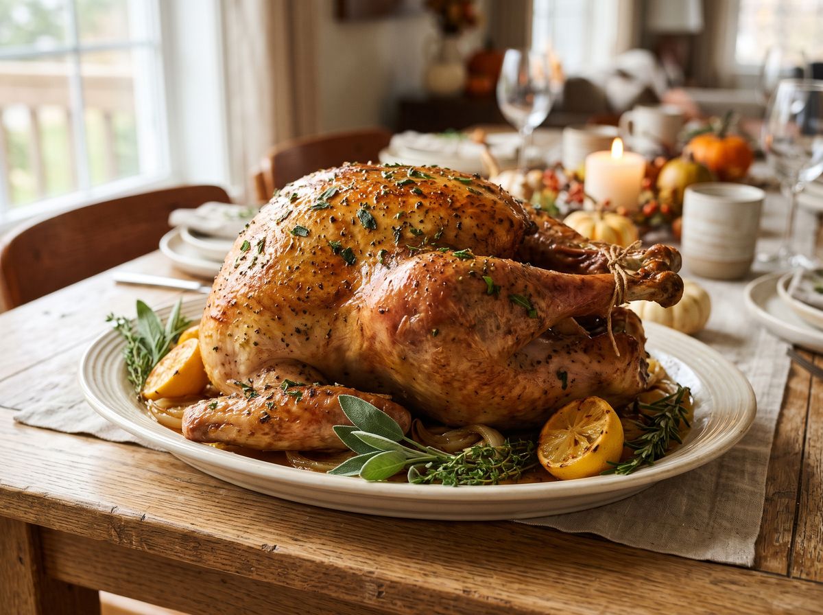Herb Butter Roast Turkey