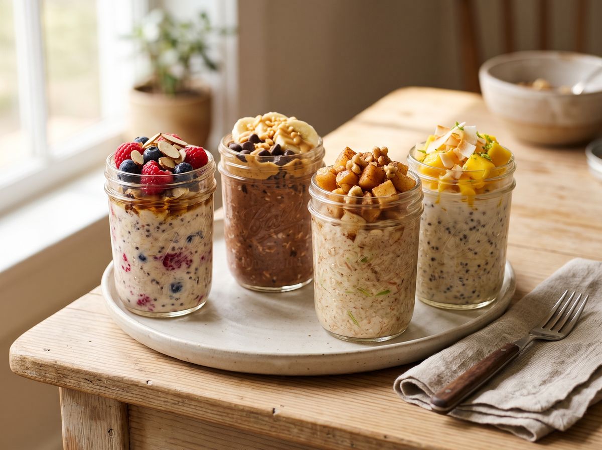 Overnight Oats, Four Ways